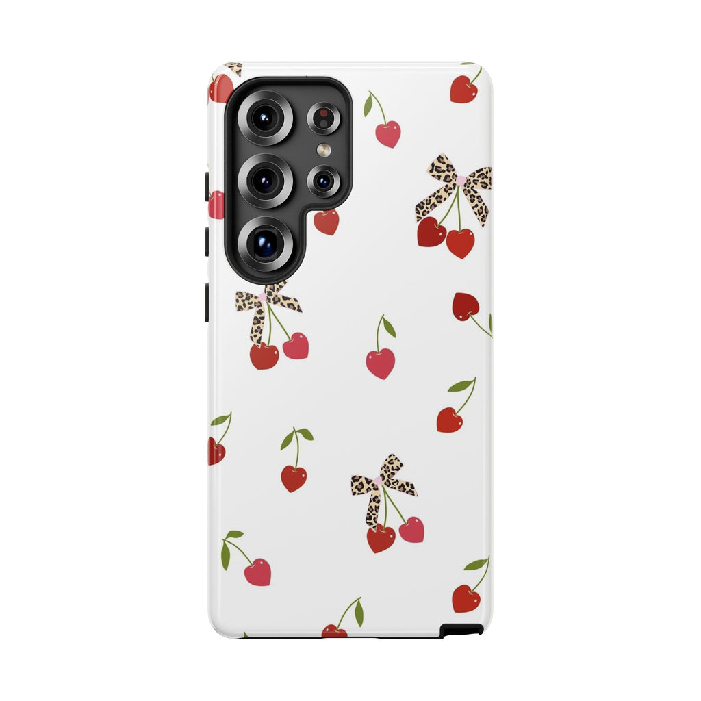 Cherries and Bows Phone Case