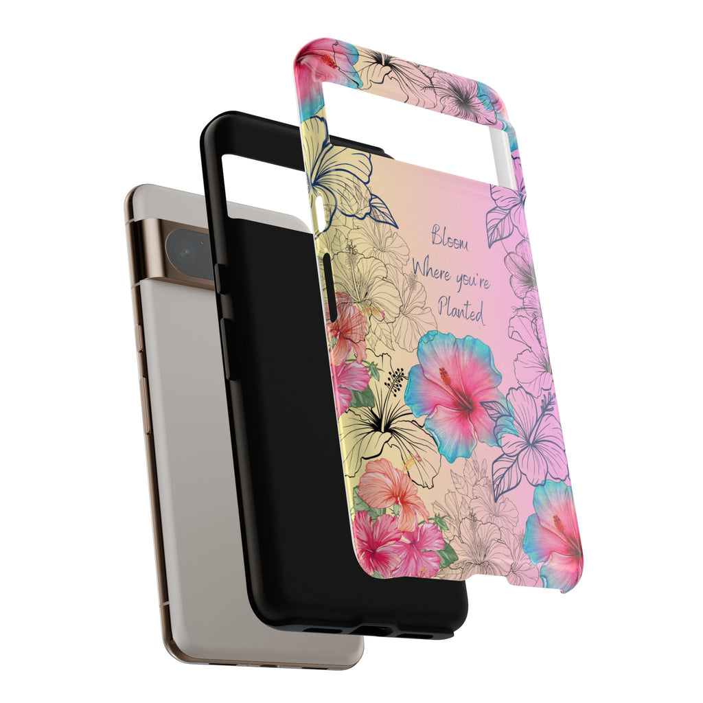 Bloom Where You're Planted Tough Phone Case