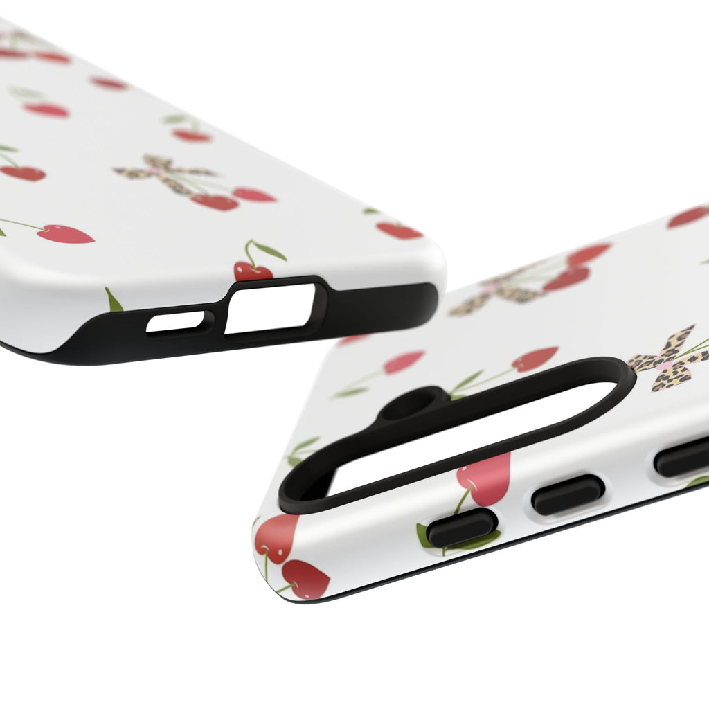 Cherries and Bows Phone Case