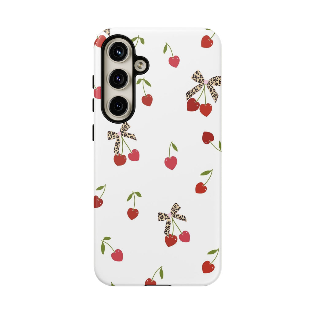 Cherries and Bows Phone Case