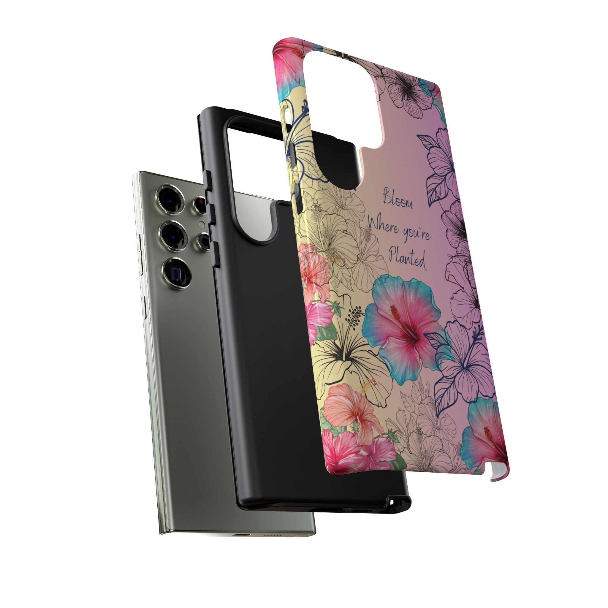 Bloom Where You're Planted Tough Phone Case