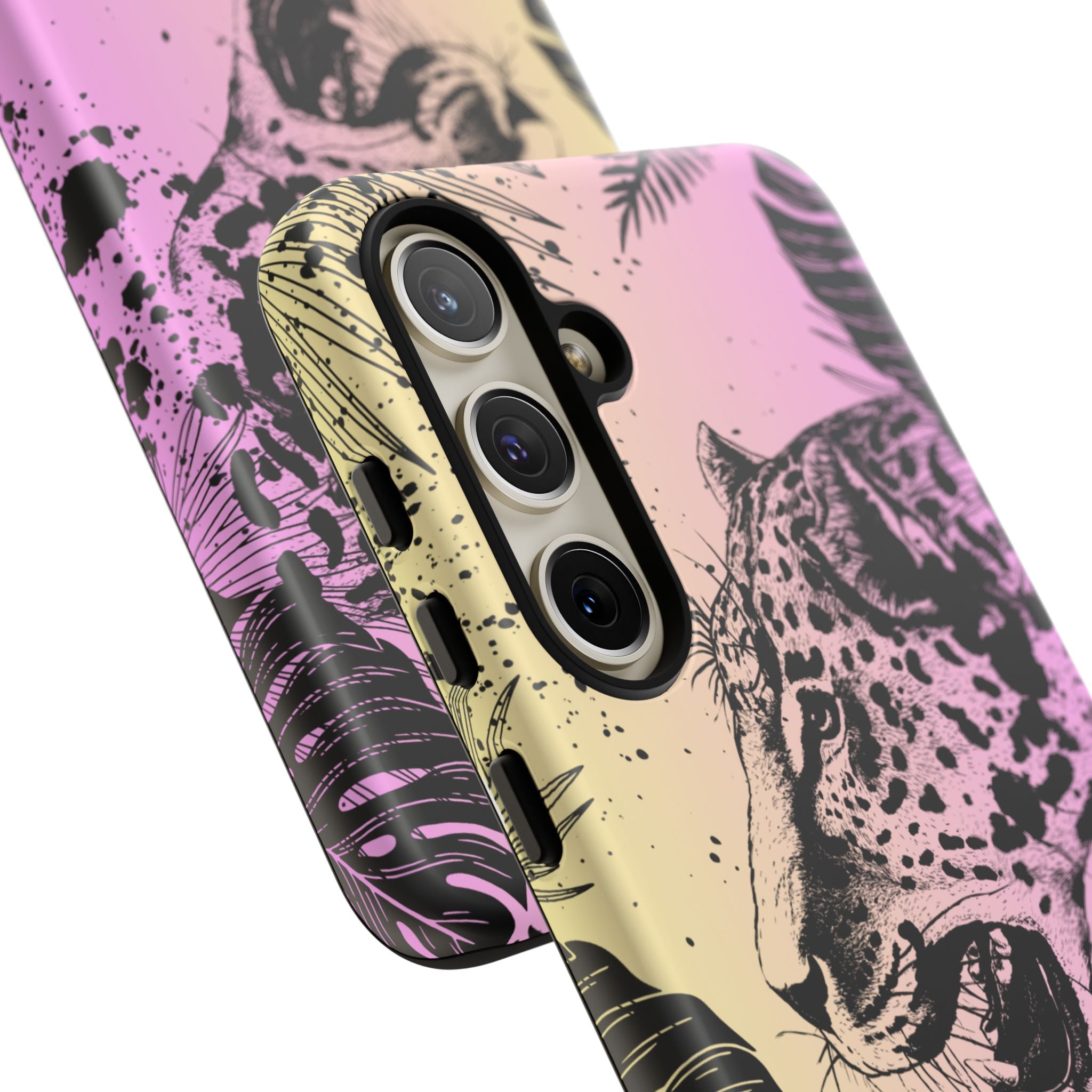 Be Strong and Courageous Tough Phone Case (Purple Hue)