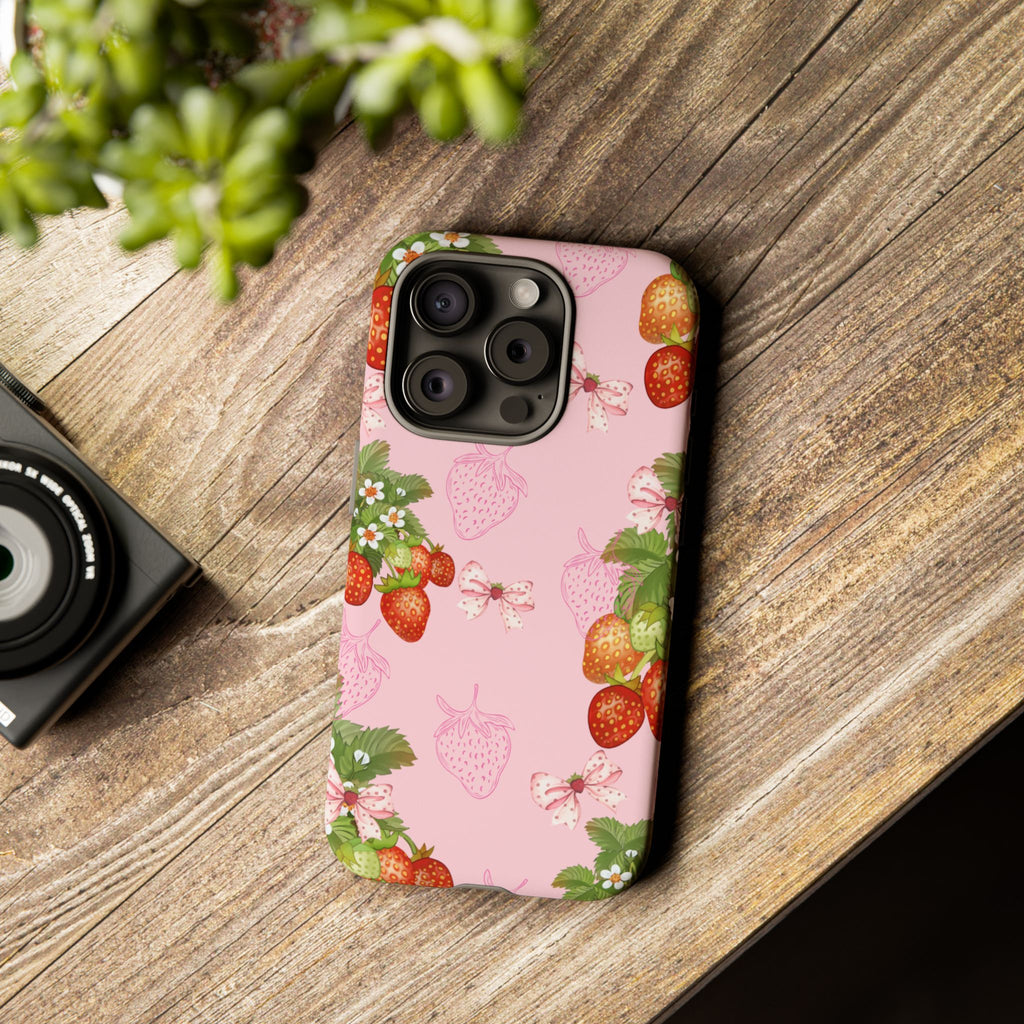 Strawberries Tough Case