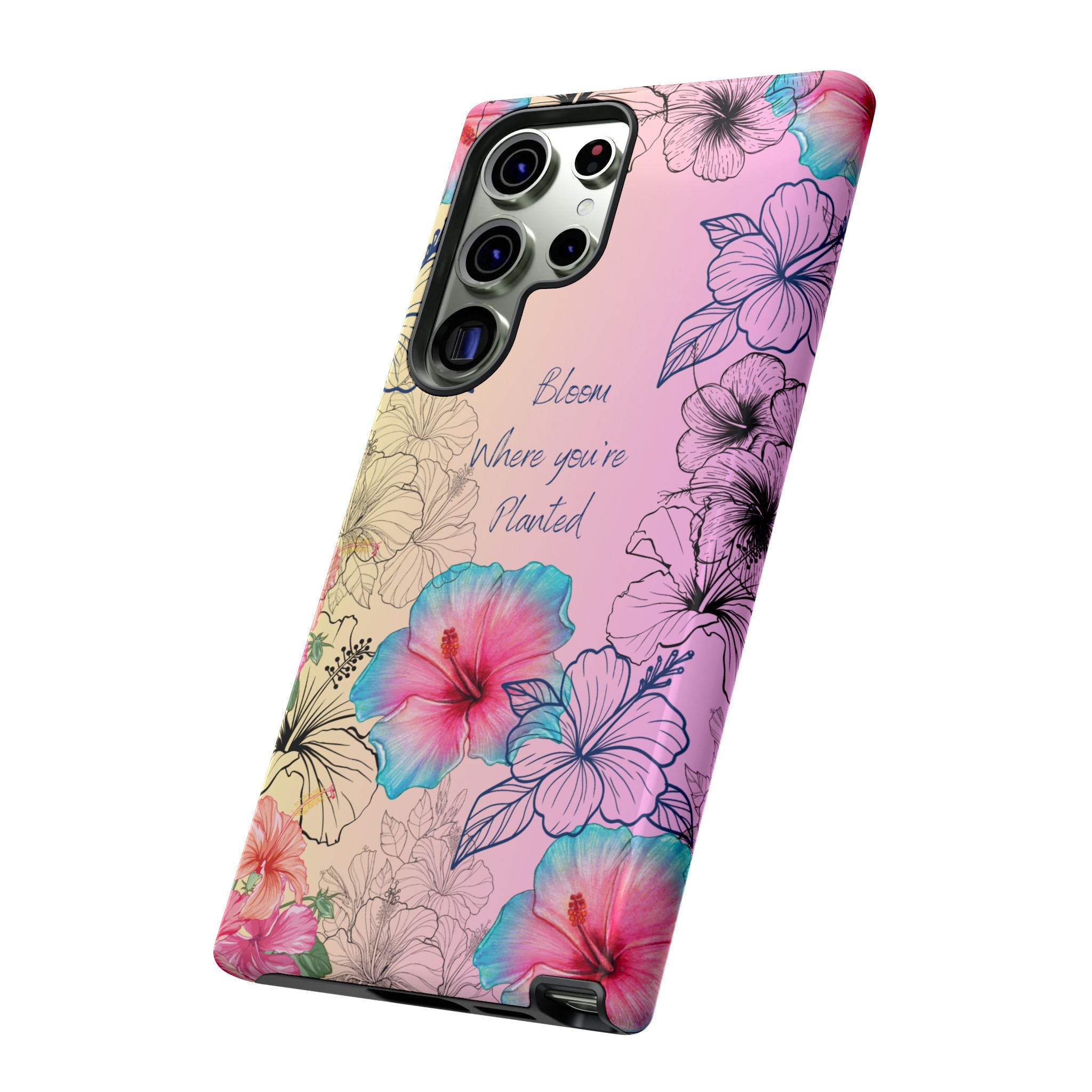 Bloom Where You're Planted Tough Phone Case