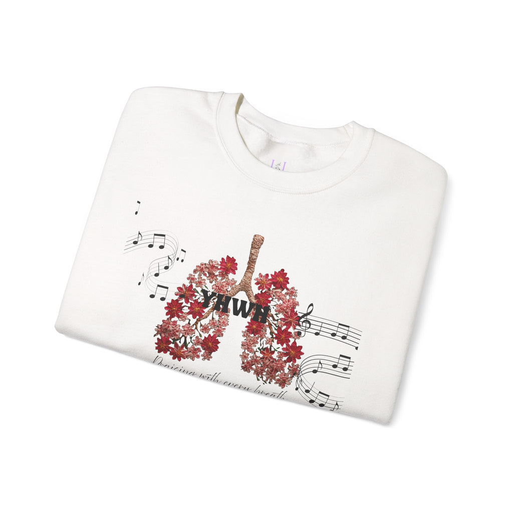 Floral Lungs Music Crewneck