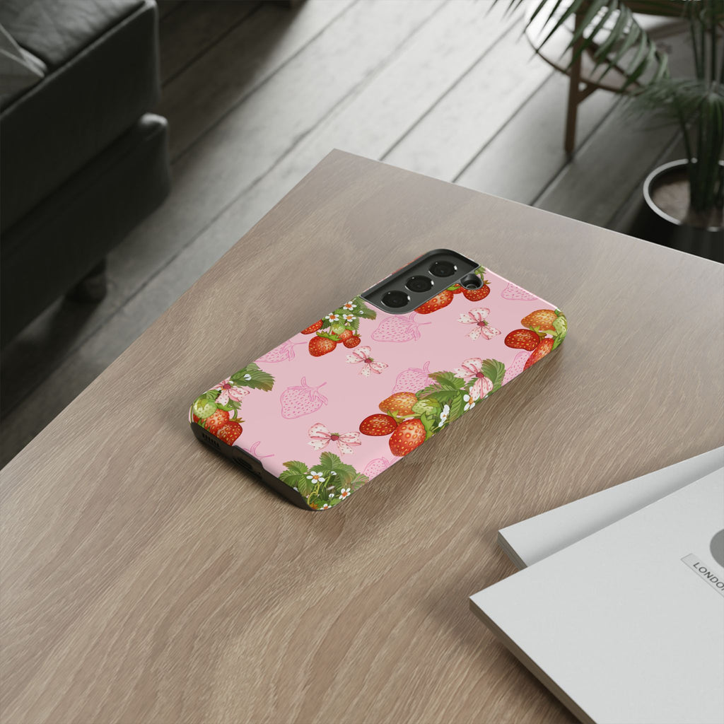 Strawberries Tough Case