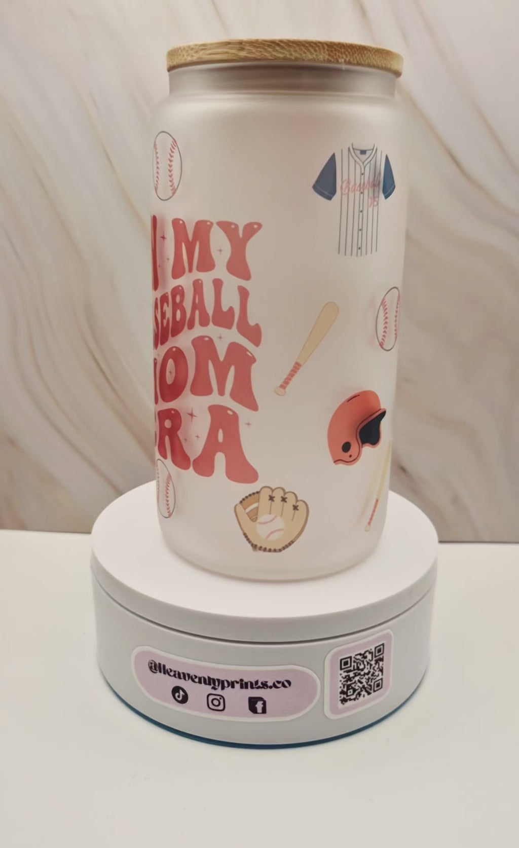 In My Baseball Mom Era Tumbler