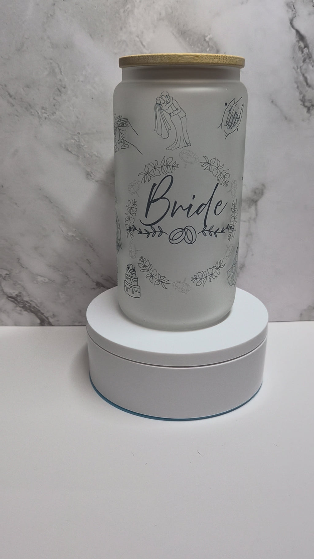 Bride Sublimation Tumbler
