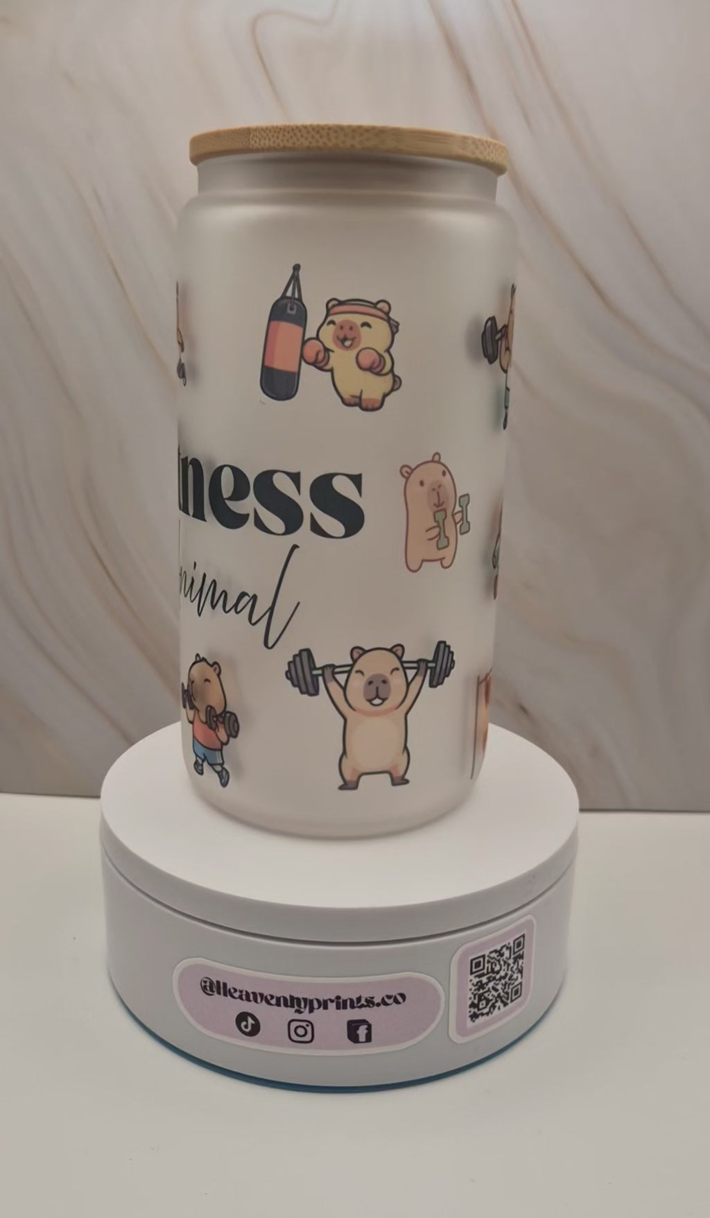 Fitness Animal Tumbler