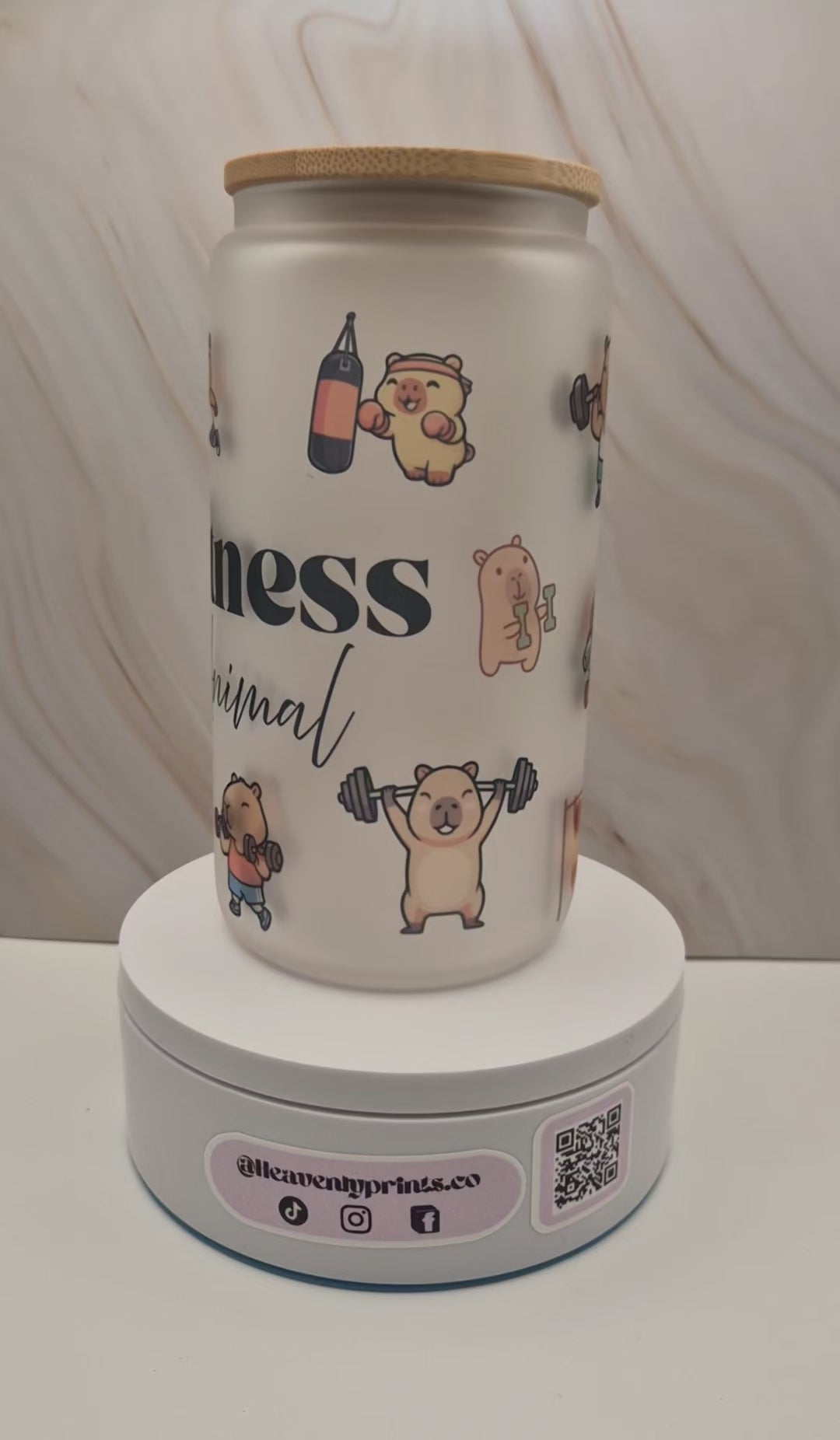 Fitness Animal Tumbler