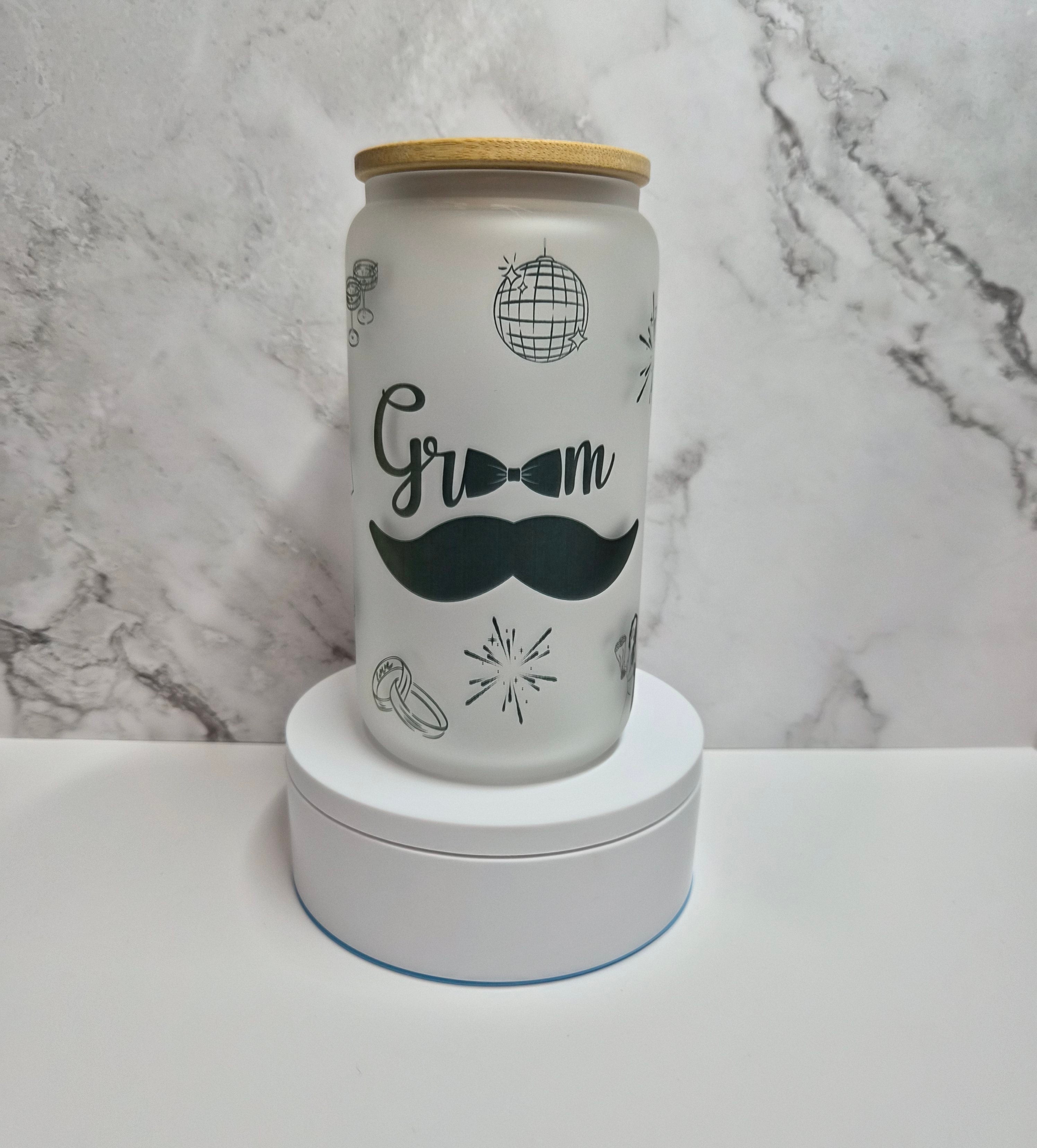 Groom Sublimation Tumbler