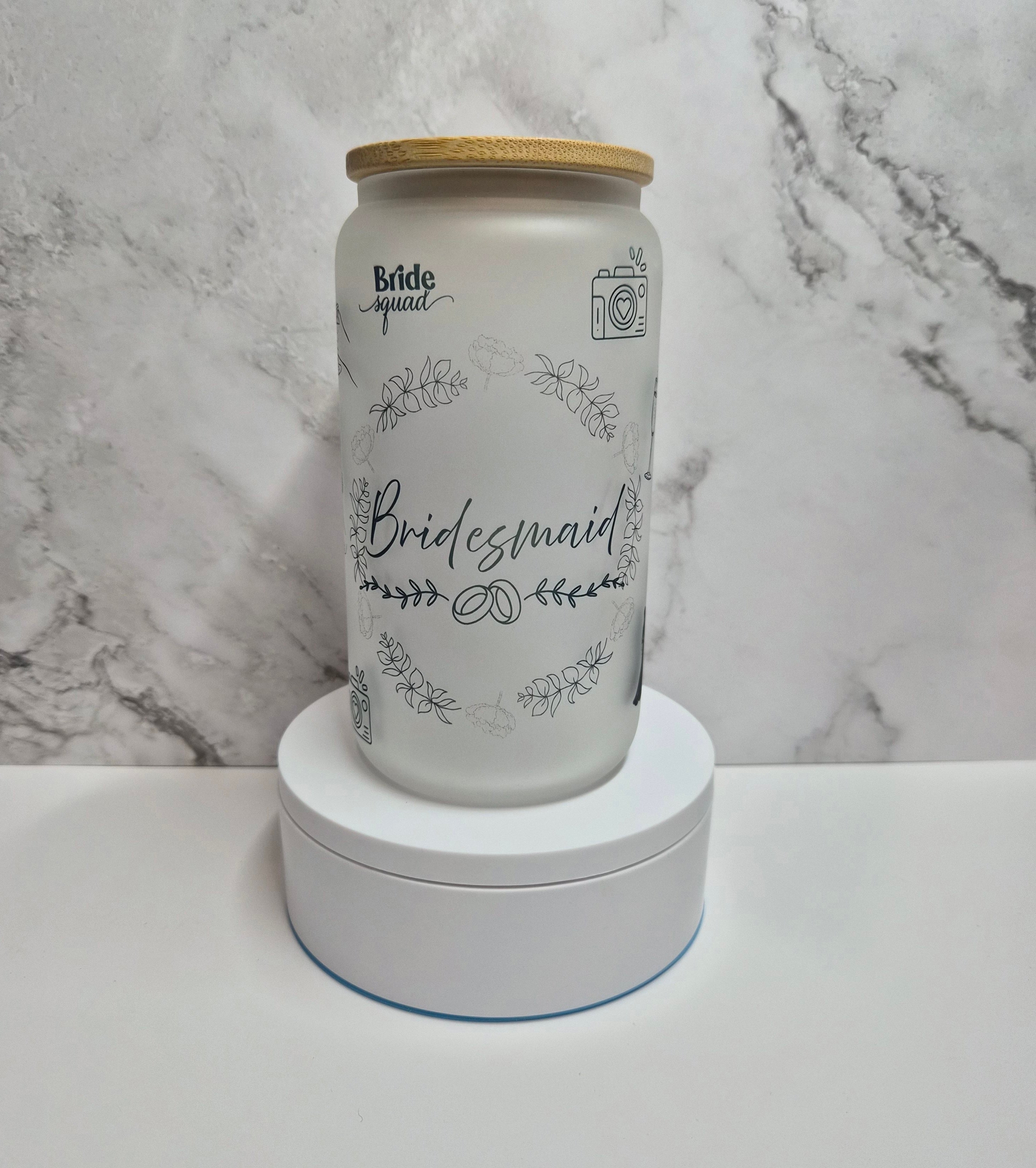 Bridesmaid Sublimation Tumbler