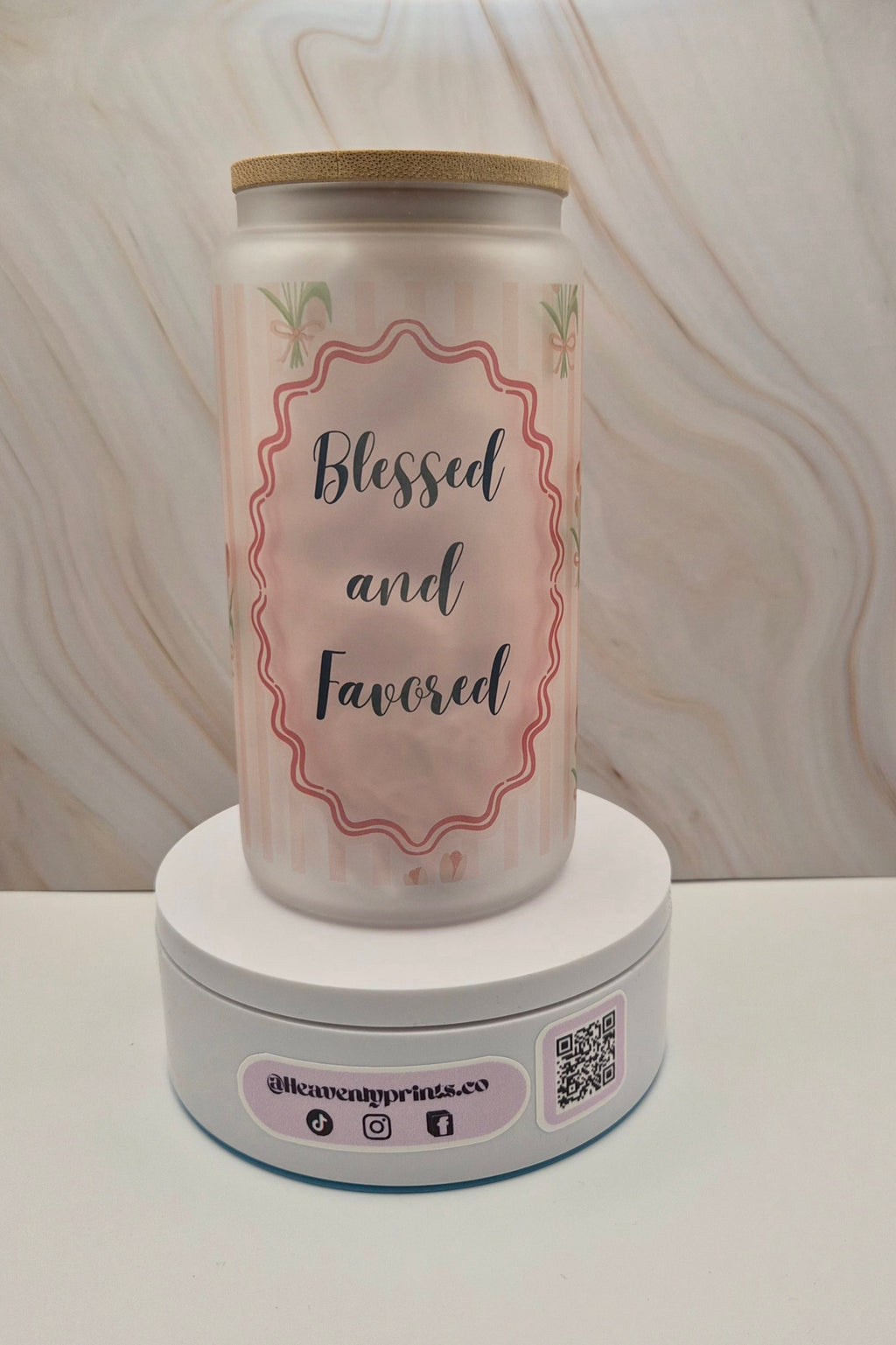 Blessed and Favored Tumbler