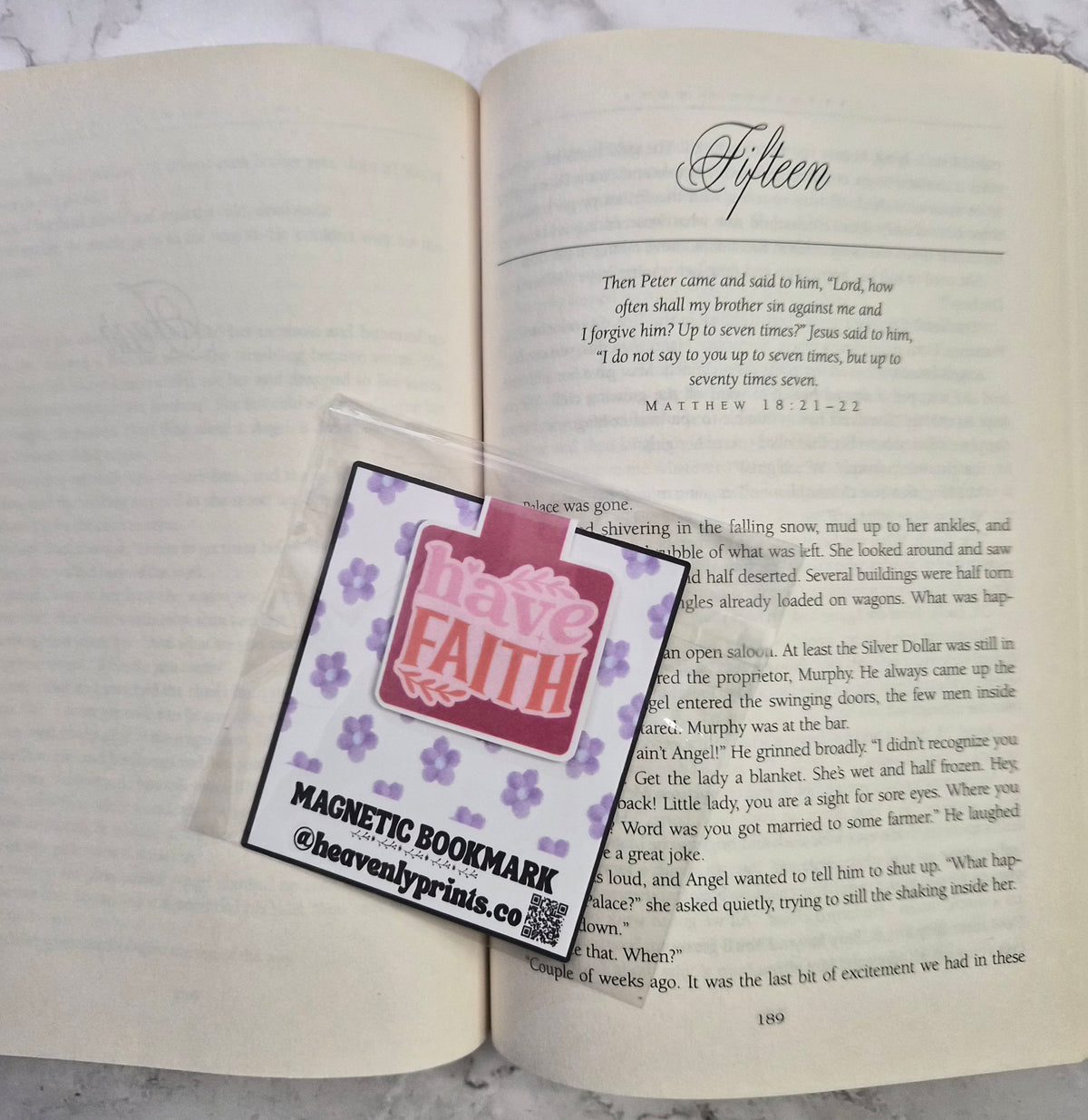 Have Faith Magnetic Bookmark