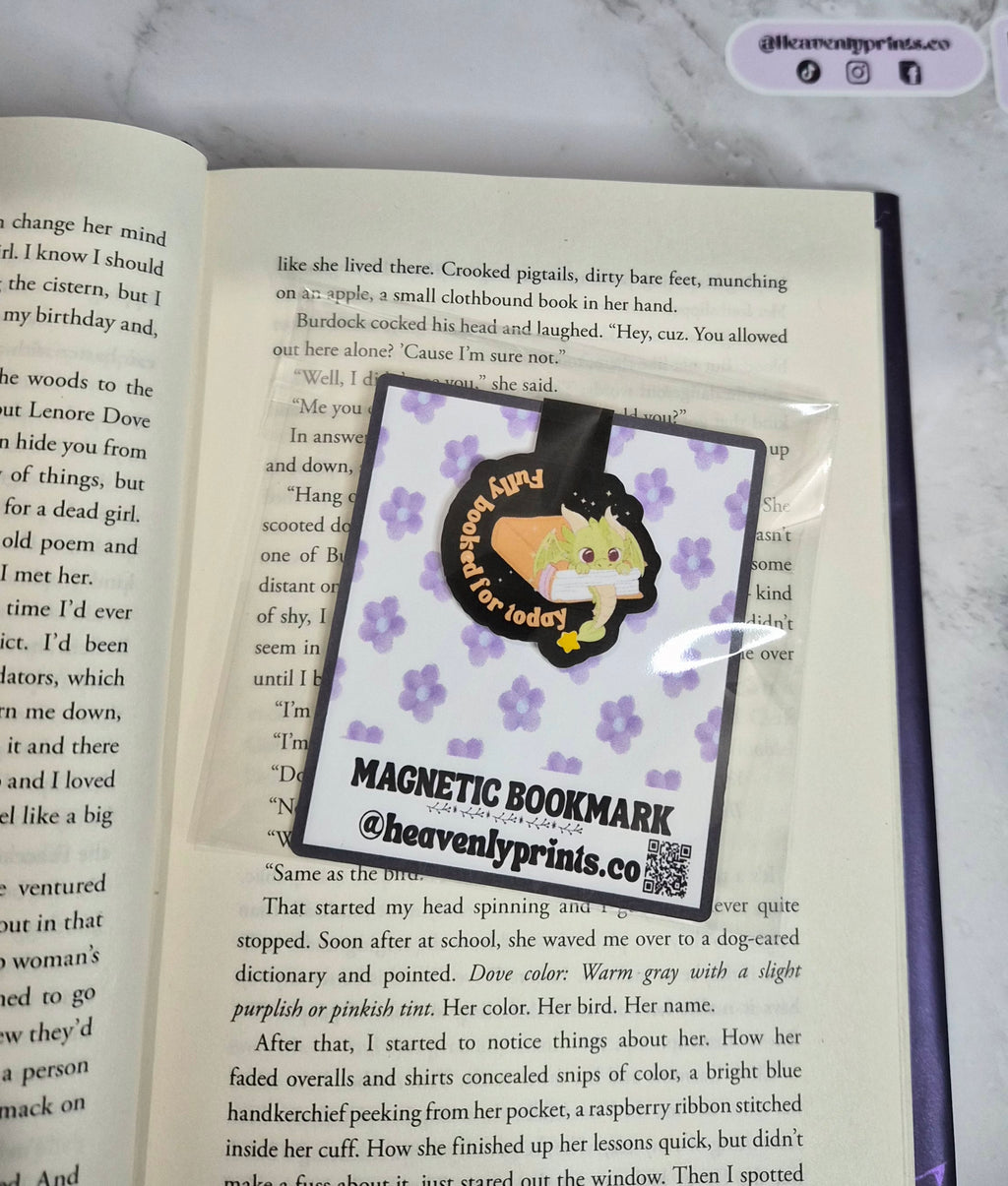 Fully Booked For Today Magnetic Bookmark