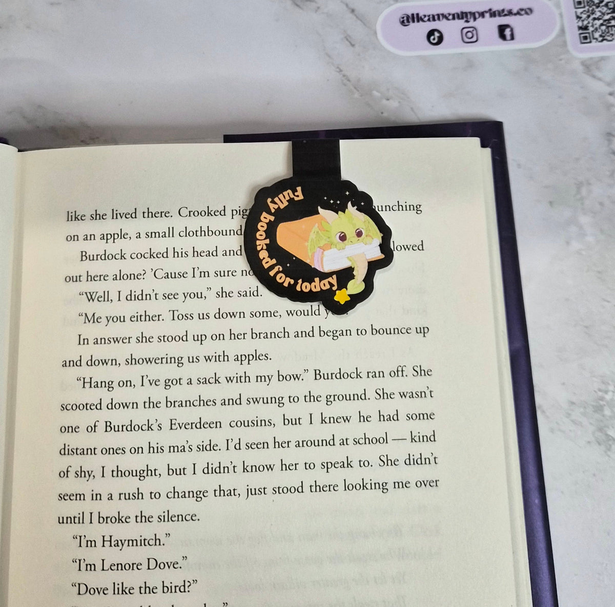 Fully Booked For Today Magnetic Bookmark