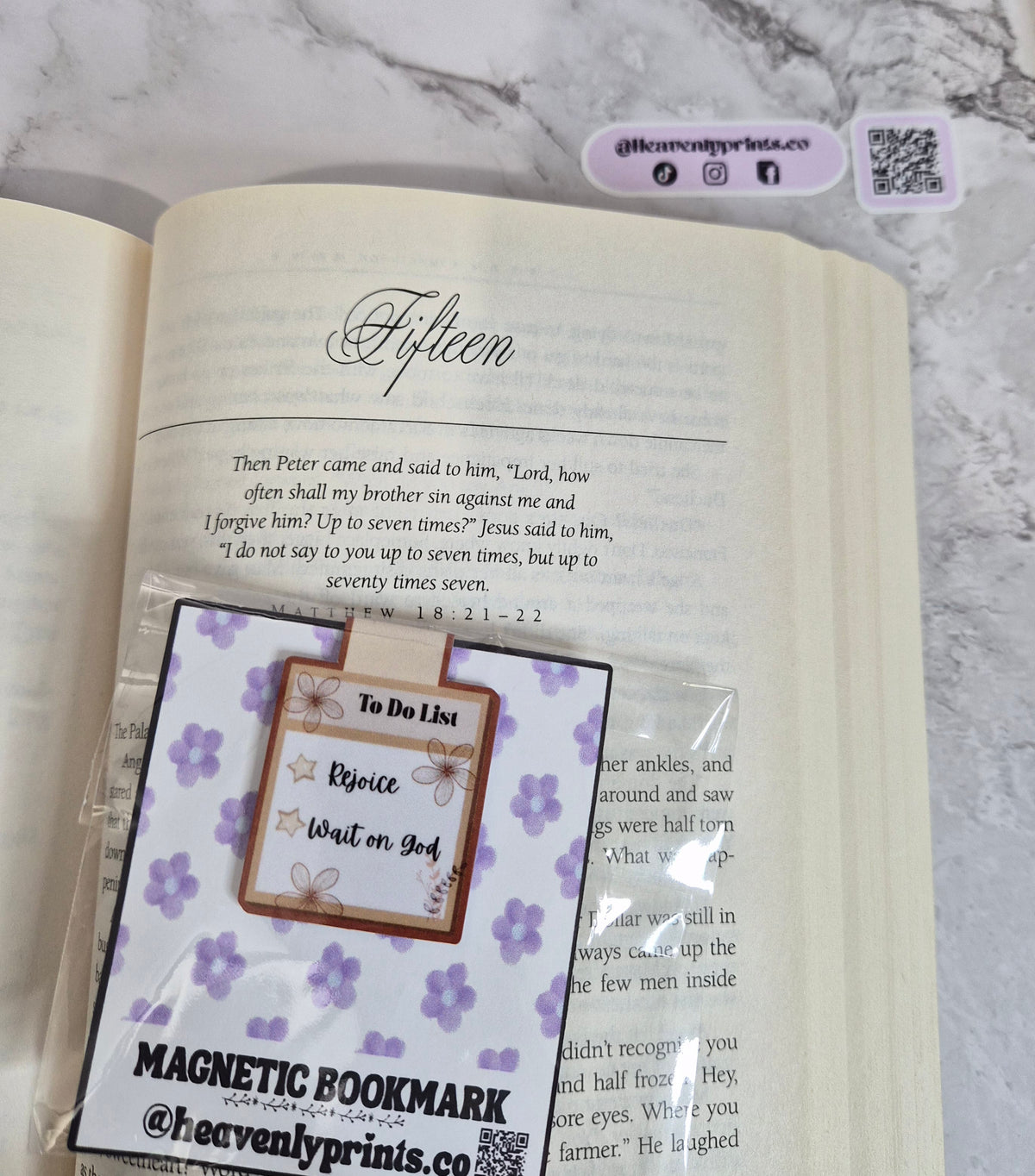 To Do List Magnetic Bookmark