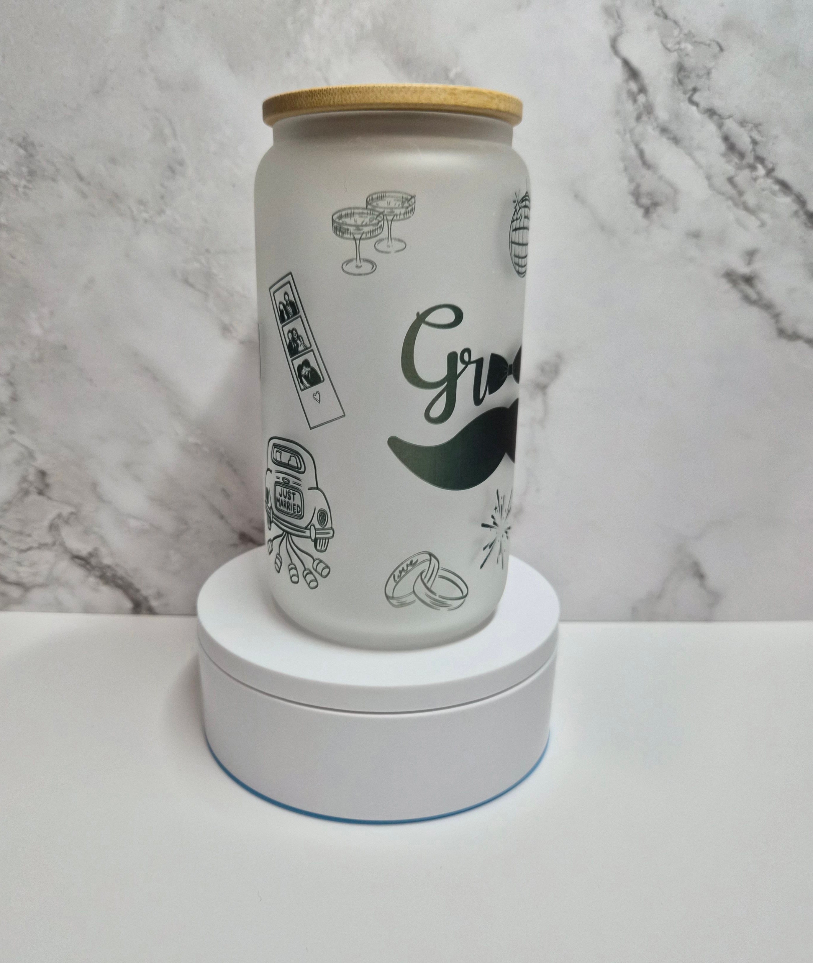 Groom Sublimation Tumbler