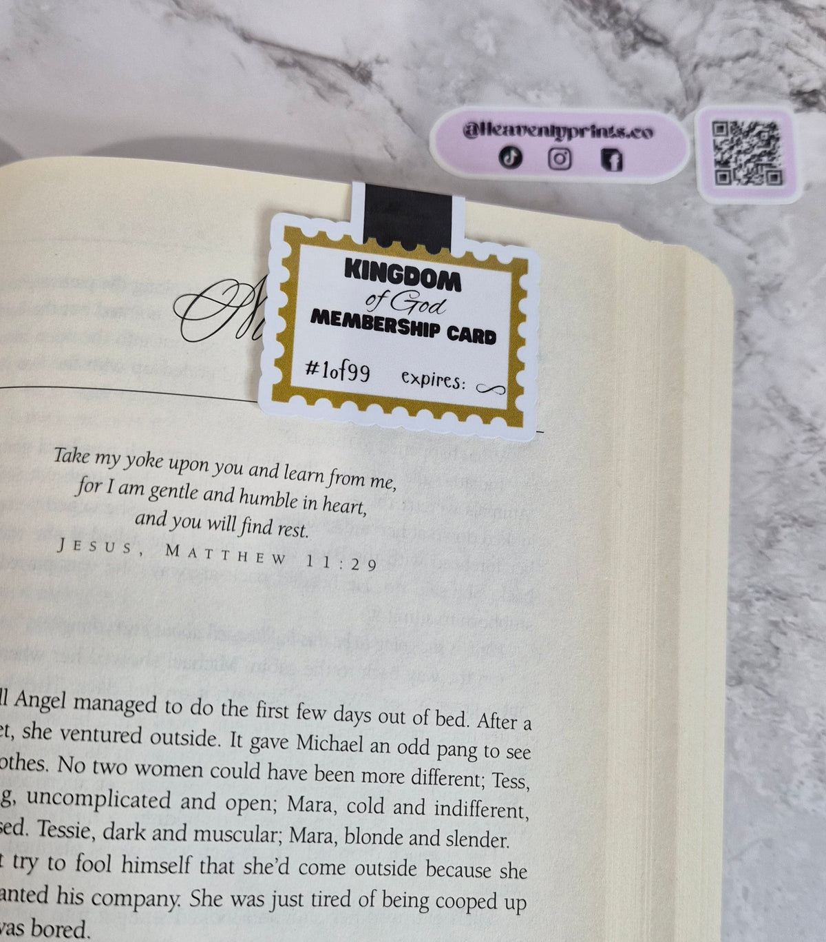 Kingdom of God Magnetic Bookmark