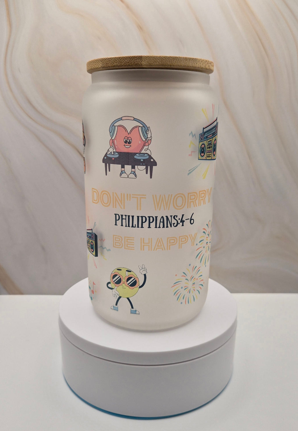 Don't Worry Sublimation Tumbler