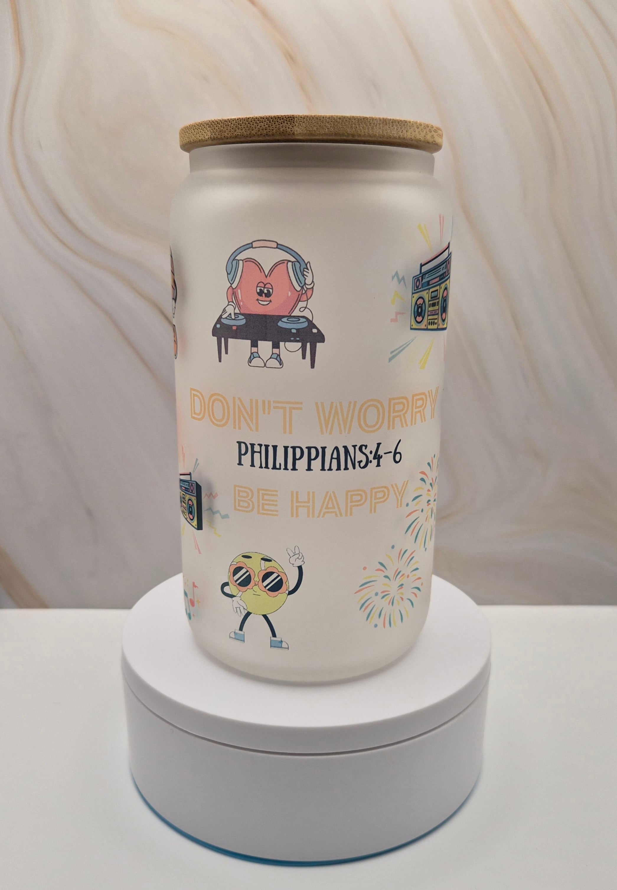 Don't Worry Sublimation Tumbler