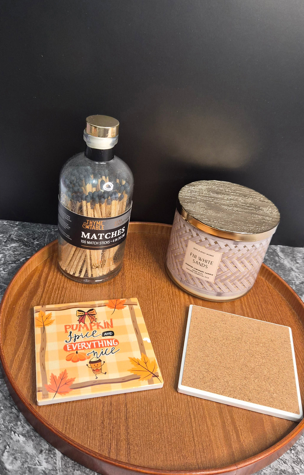 Pumpkin Spice and Everything Nice Coaster 🍂