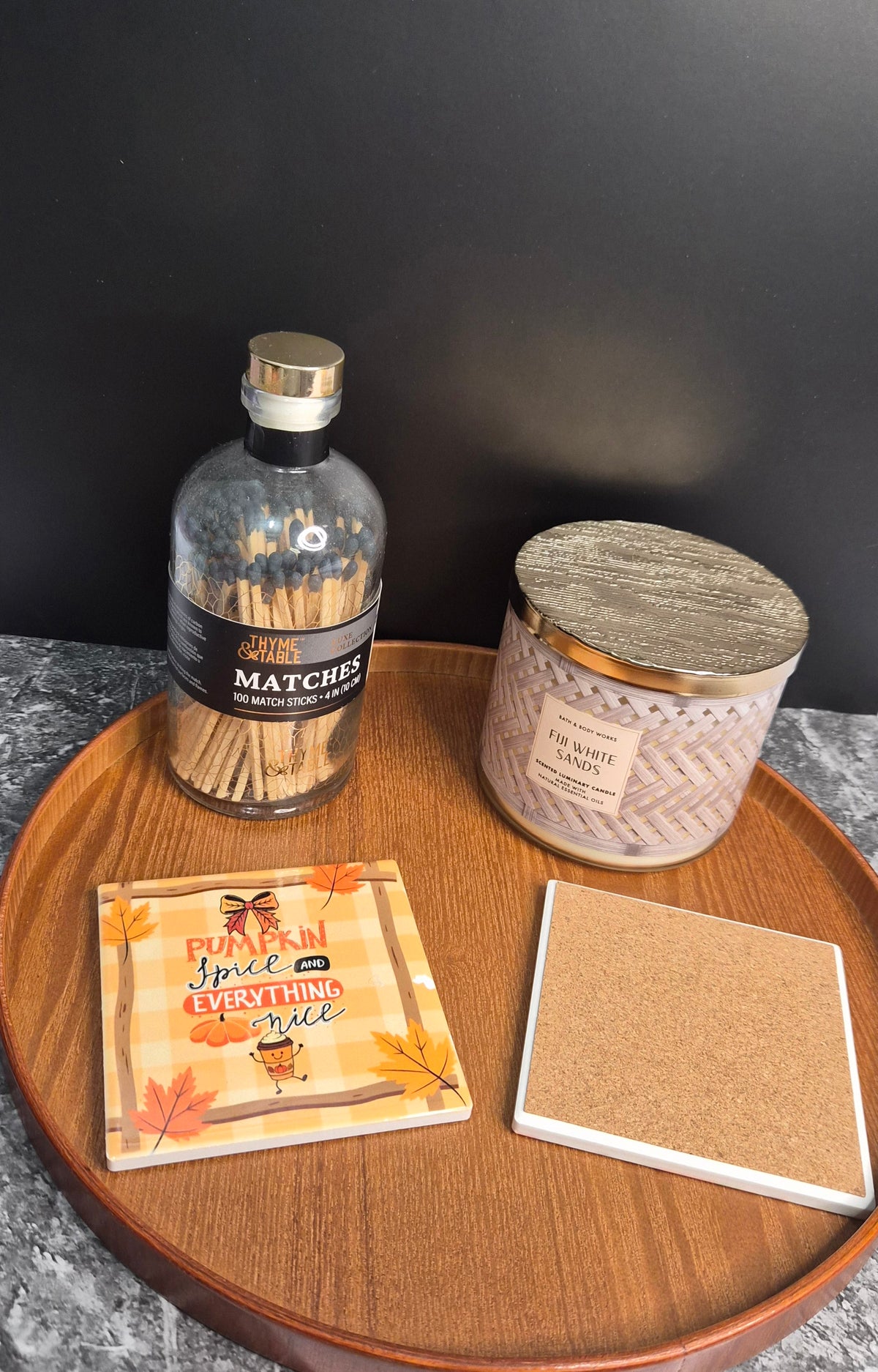 Pumpkin Spice and Everything Nice Coaster 🍂