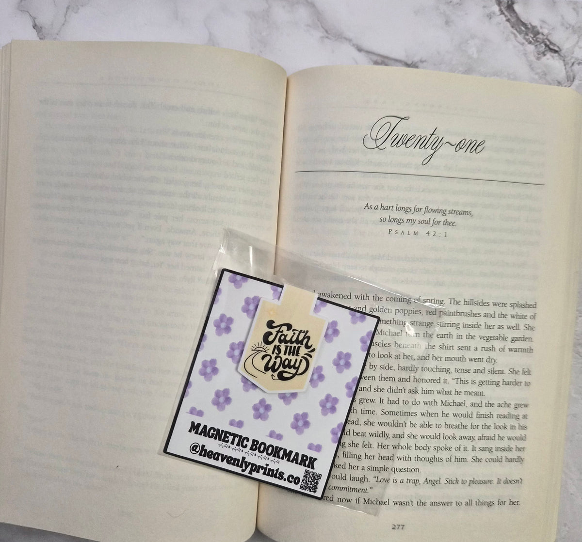 Faith Is The Way Magnetic Bookmark